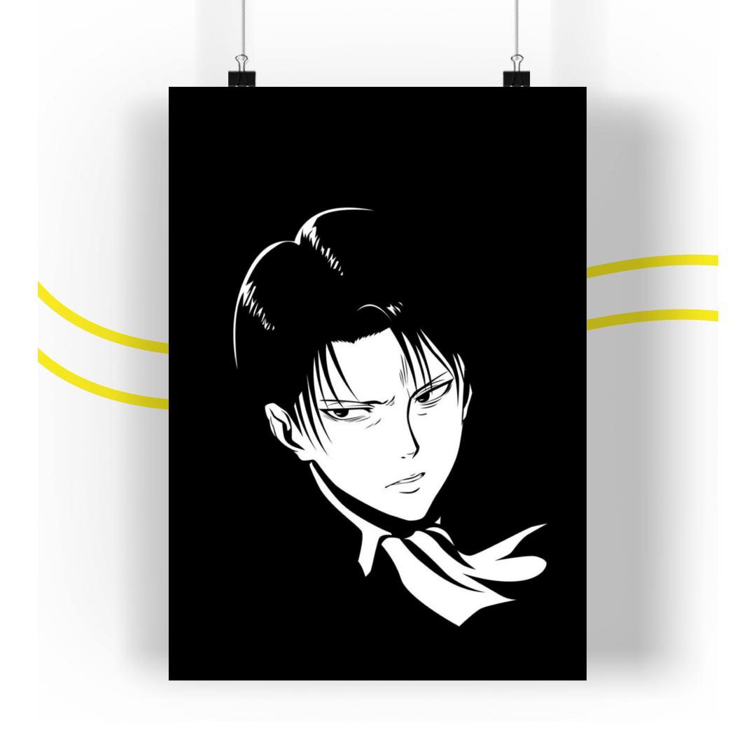 Captain Levi Attack On Titan Poster Anime (Ver 1)