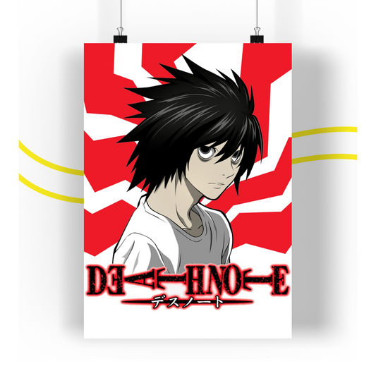 Team L Death Note Poster Anime (Ver 1)