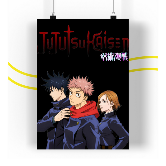 Jujutsu Kaisen Poster Anime (Ver 1.)