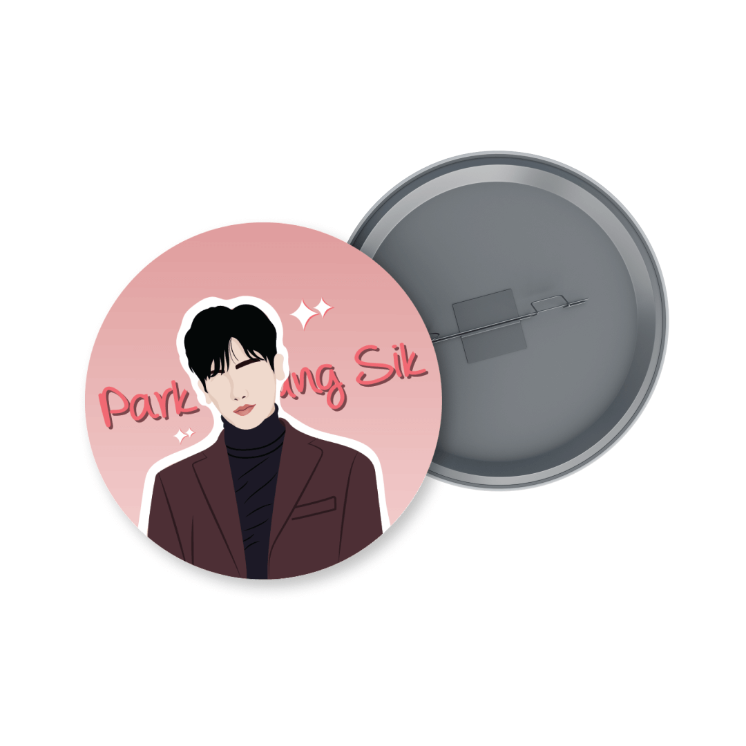 Park Hyung Sik K-drama Badge + Fridge Magnet