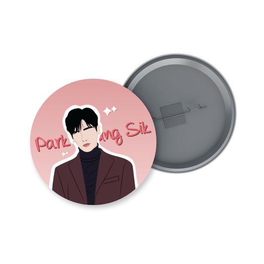 Park Hyung Sik K-drama Badge + Fridge Magnet