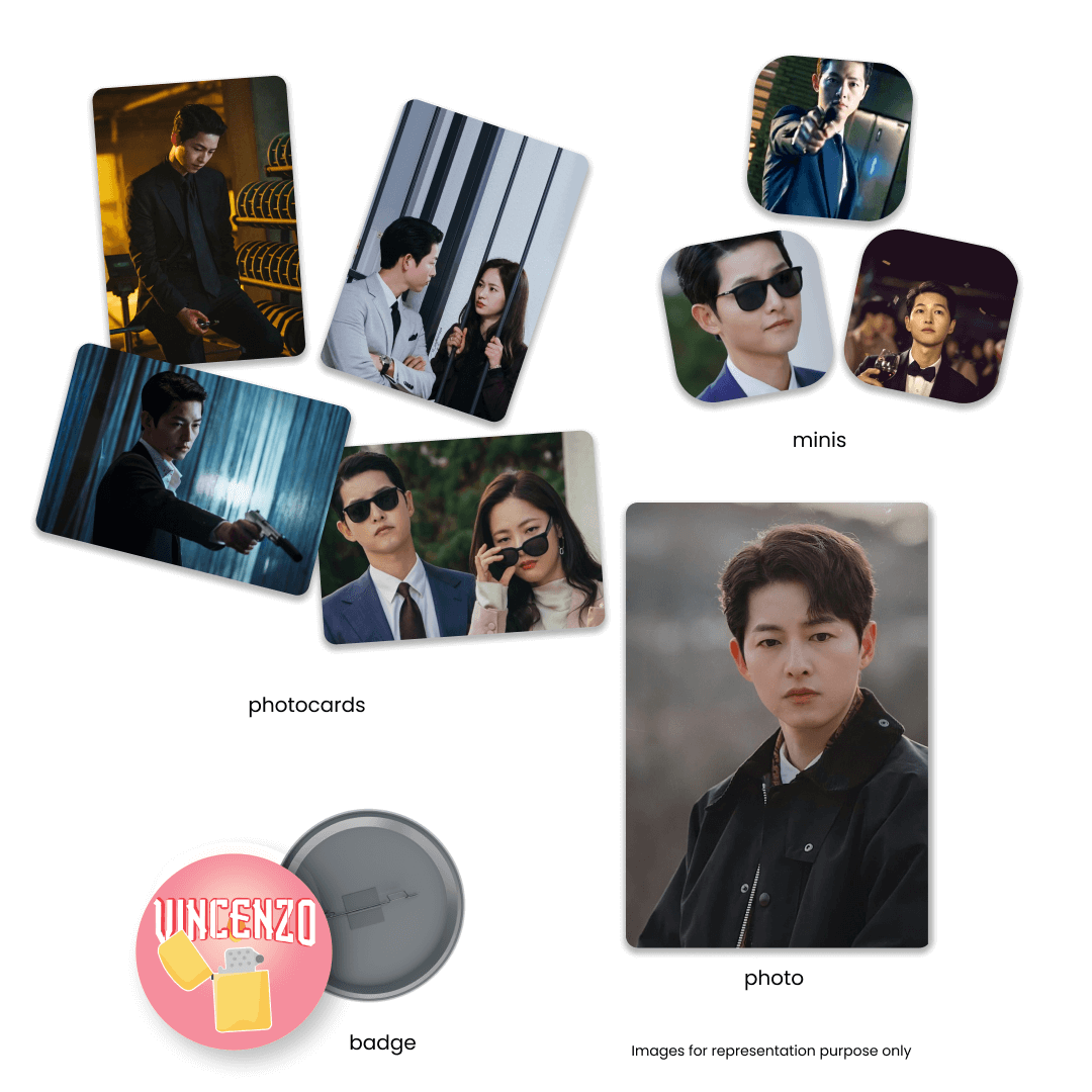 Vincenzo K-drama Bias Kit (Surprise Ver.)