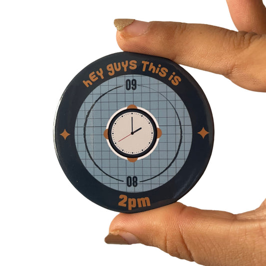 2PM Badge + Fridge Magnet