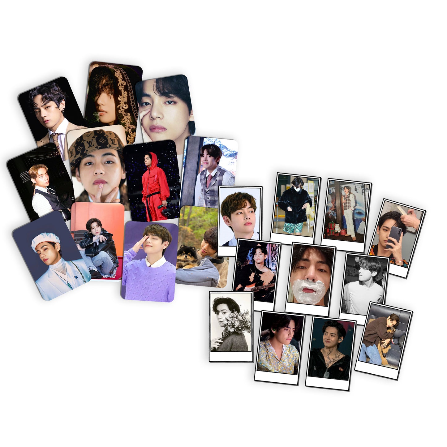 BTS Tae Extended Boyfriend Photocard & Polaroid Pack