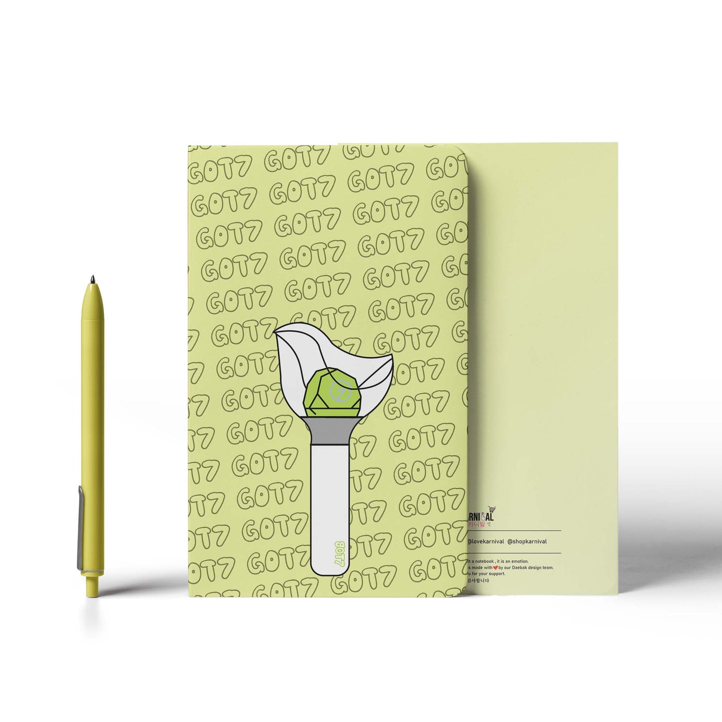 GOT7 Lightstick Pocket Diary