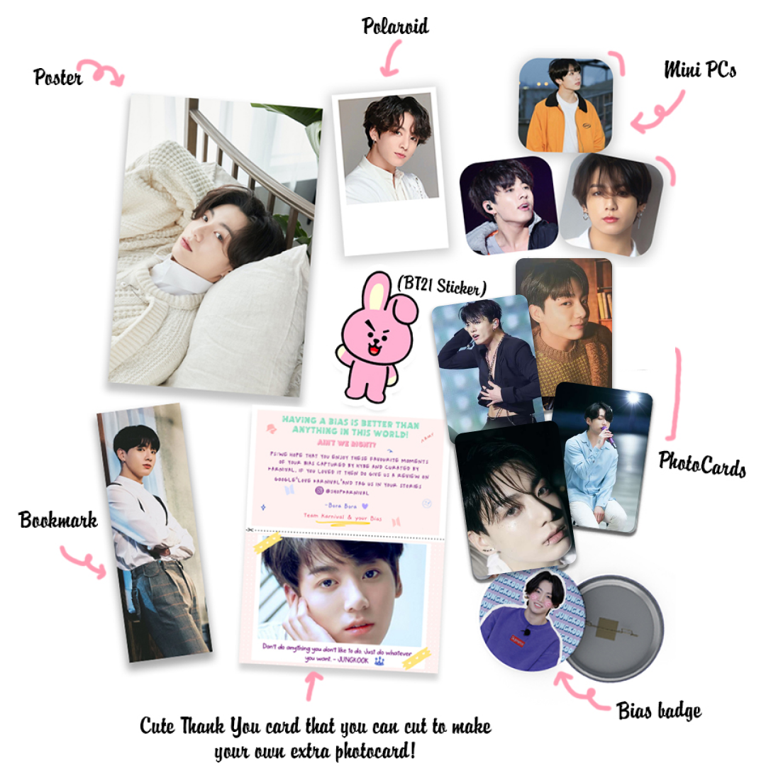 BTS Jungkook Bias Kit
