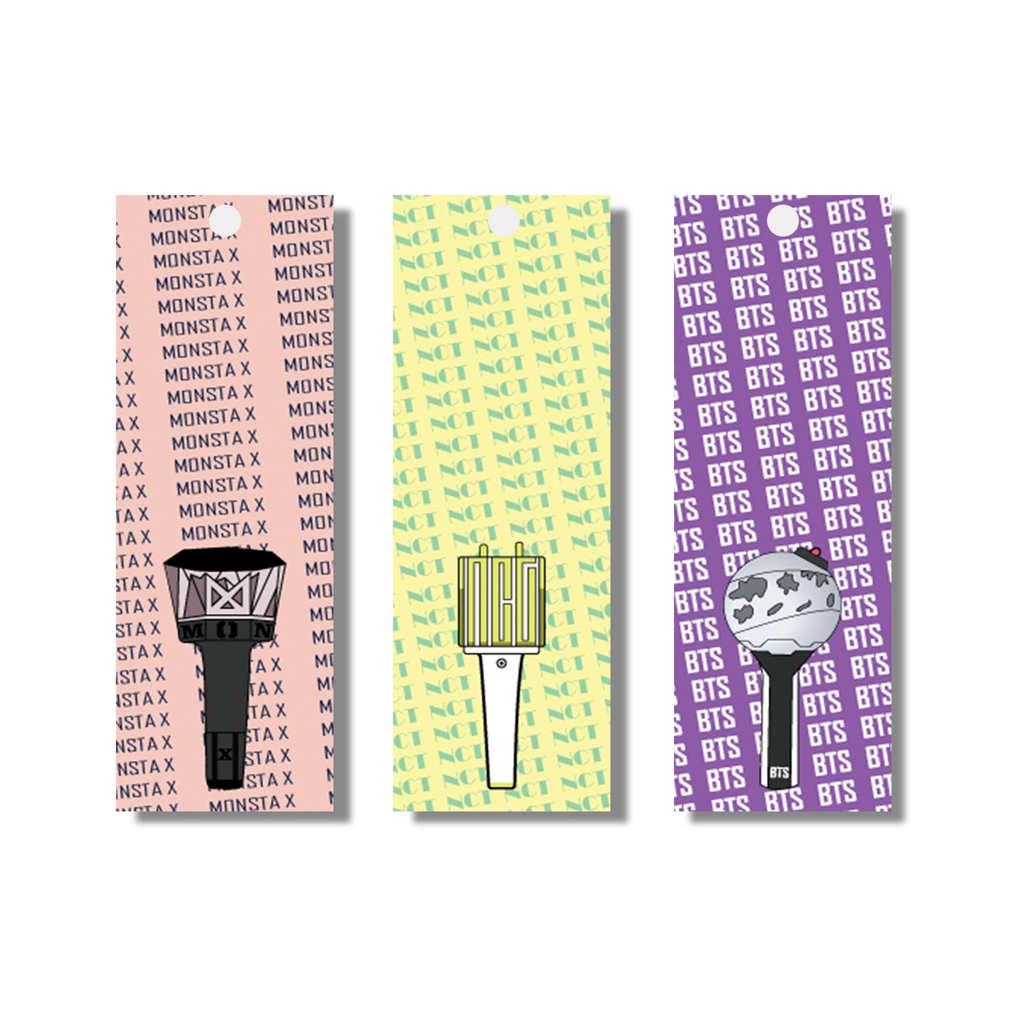 K-Pop Mix Tape - Bookmark Set Of 3