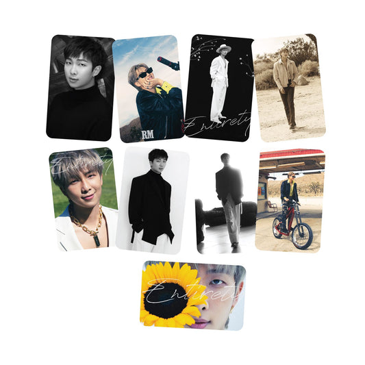 BTS Me Myself and RM 'Entirety' Namjoon Photocards - Set of 9