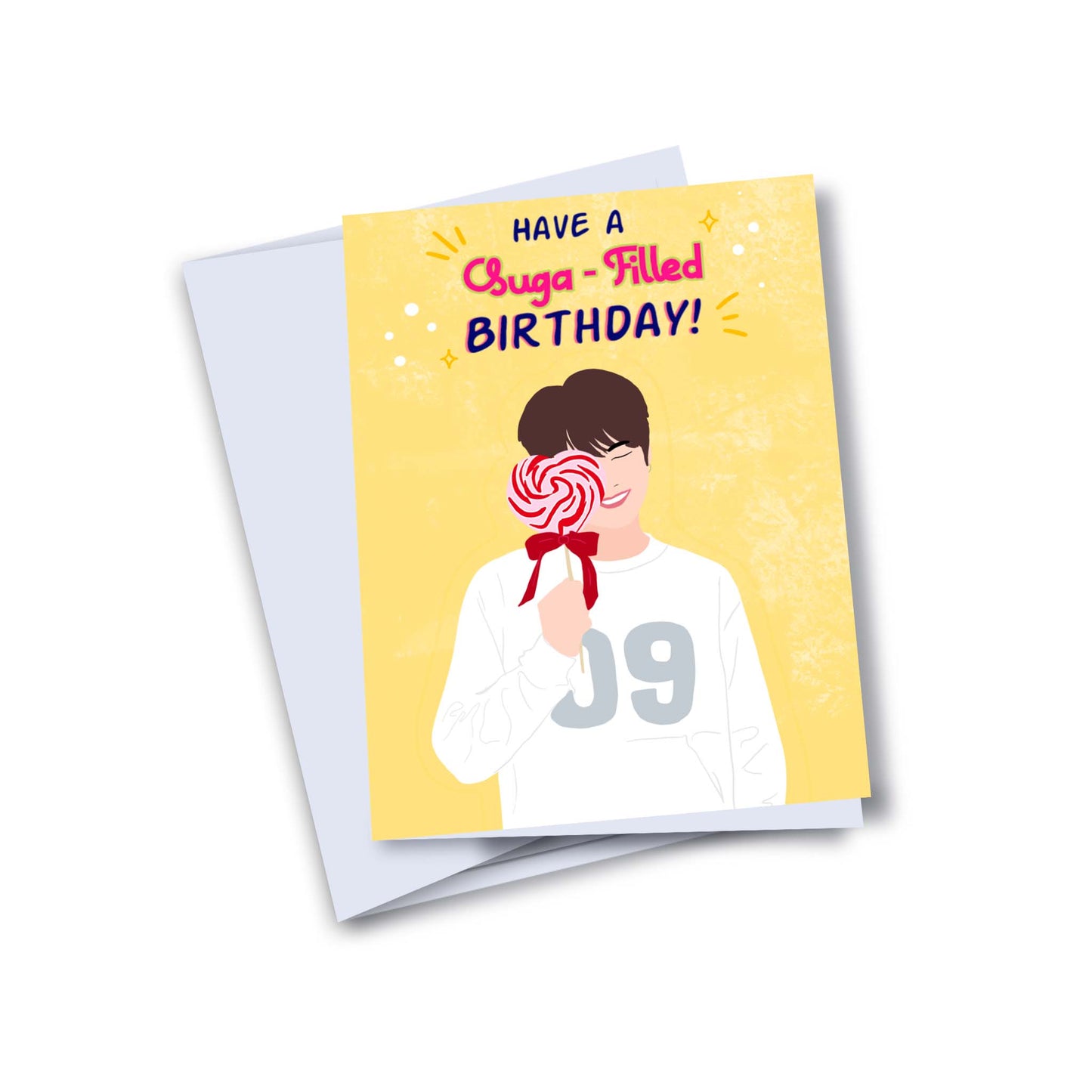 Suga - BTS Happy Birthday Card