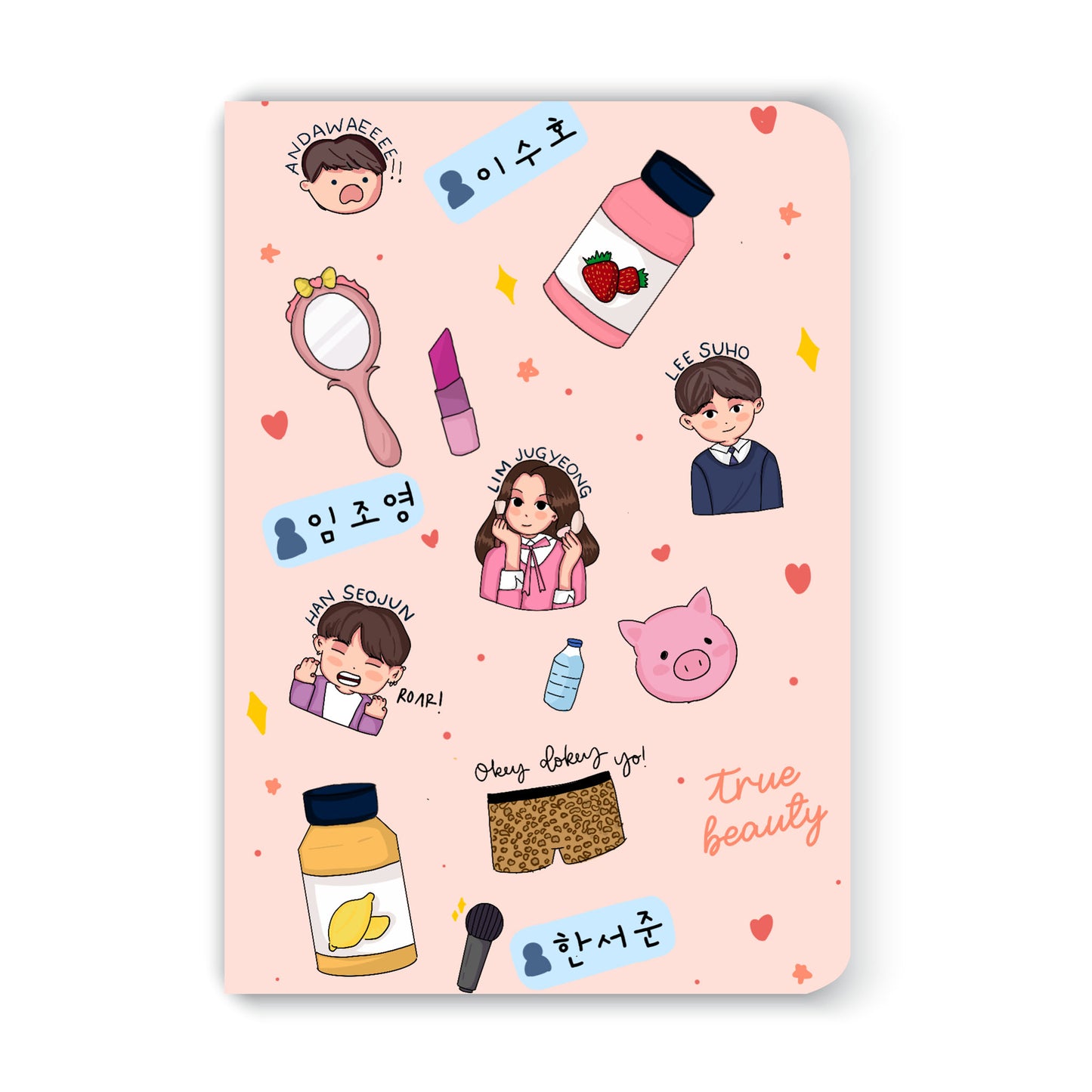 True Beauty Doodle Pocket Diary