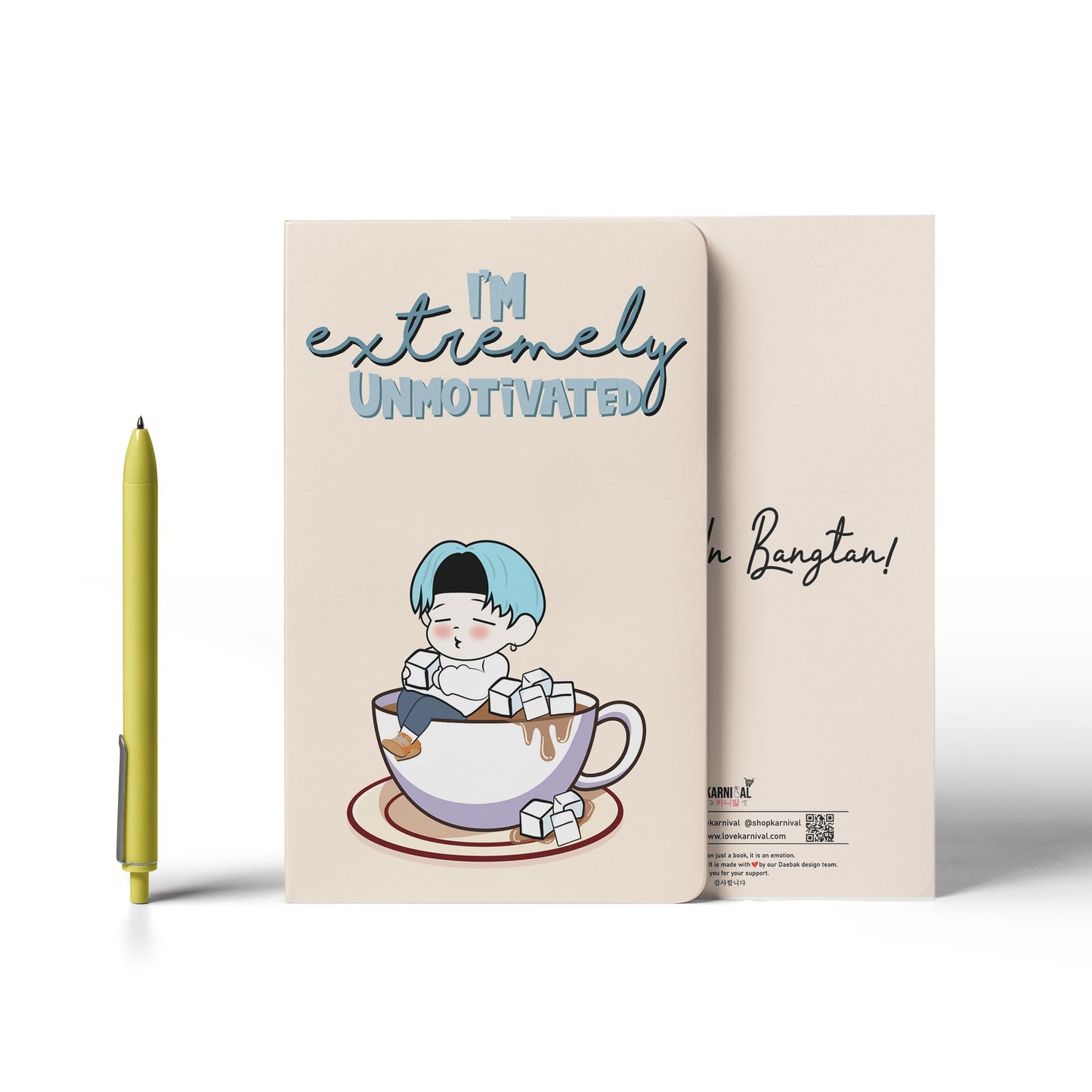 BTS Suga Chibi Pocket Diary
