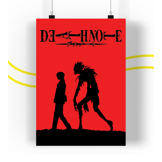 Death Note Poster Anime (Red Ver)