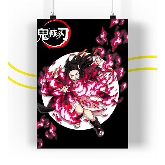 Demon Slayer Nezuko Kamado Poster Anime