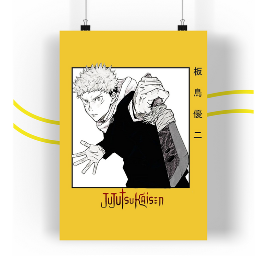 Jujutsu Kaisen Poster Anime (Yellow Ver)