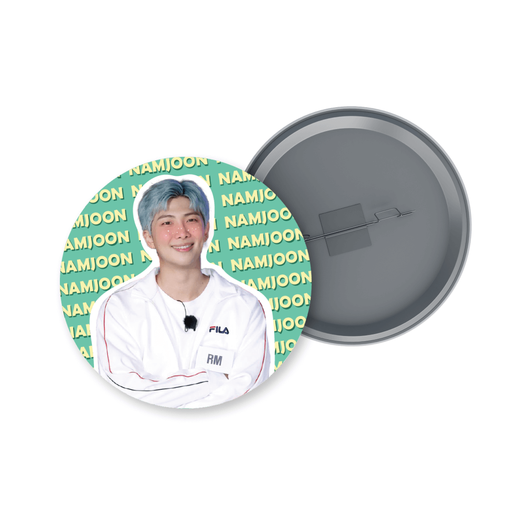 BTS Namjoon Badge + Fridge Magnet