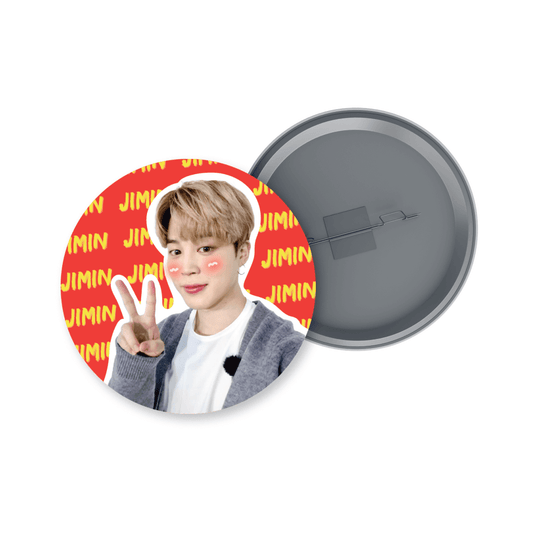 BTS Jimin Badge + Fridge Magnet