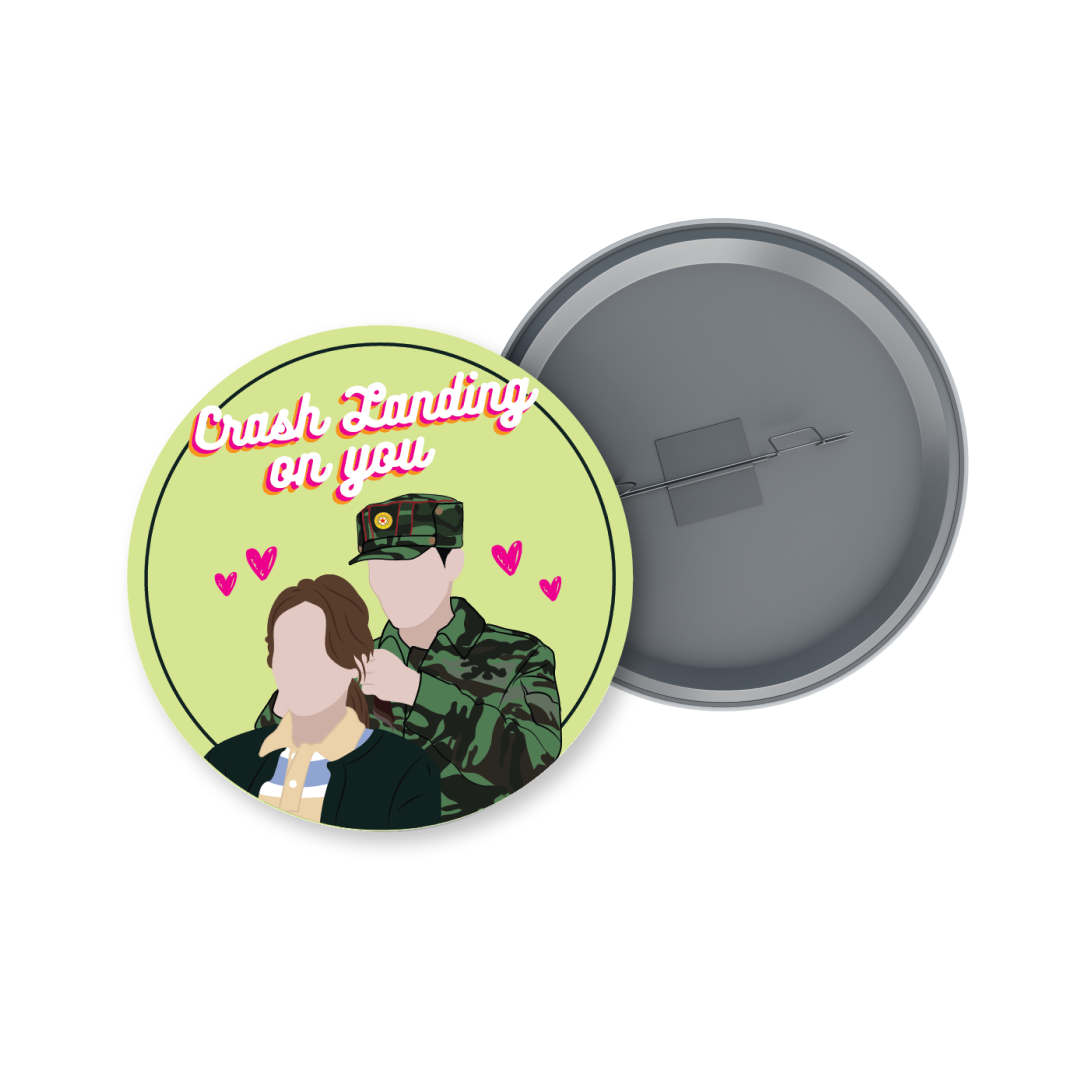 Crash Landing On You K-drama Badge