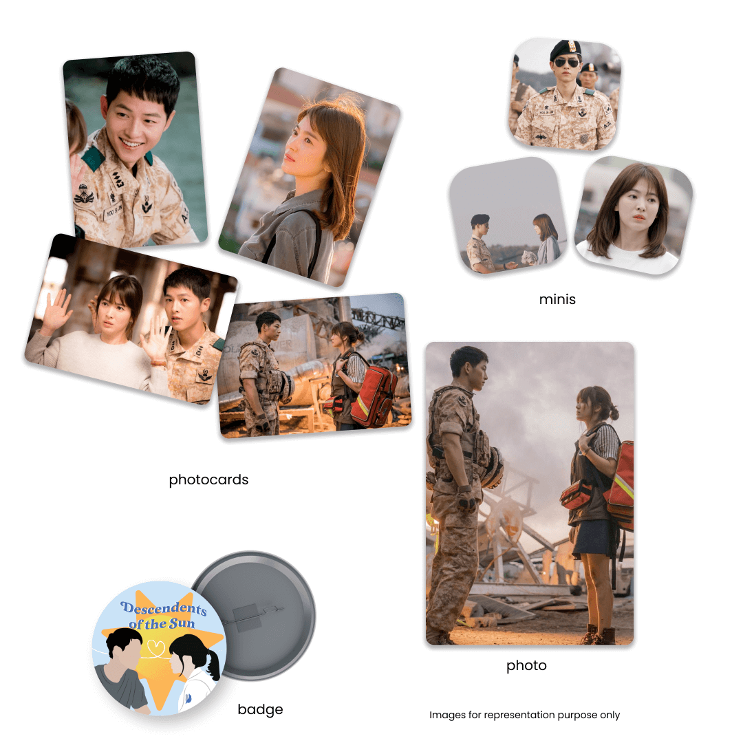 Descendants Of The Sun K-drama Bias Kit (Surprise Ver.)