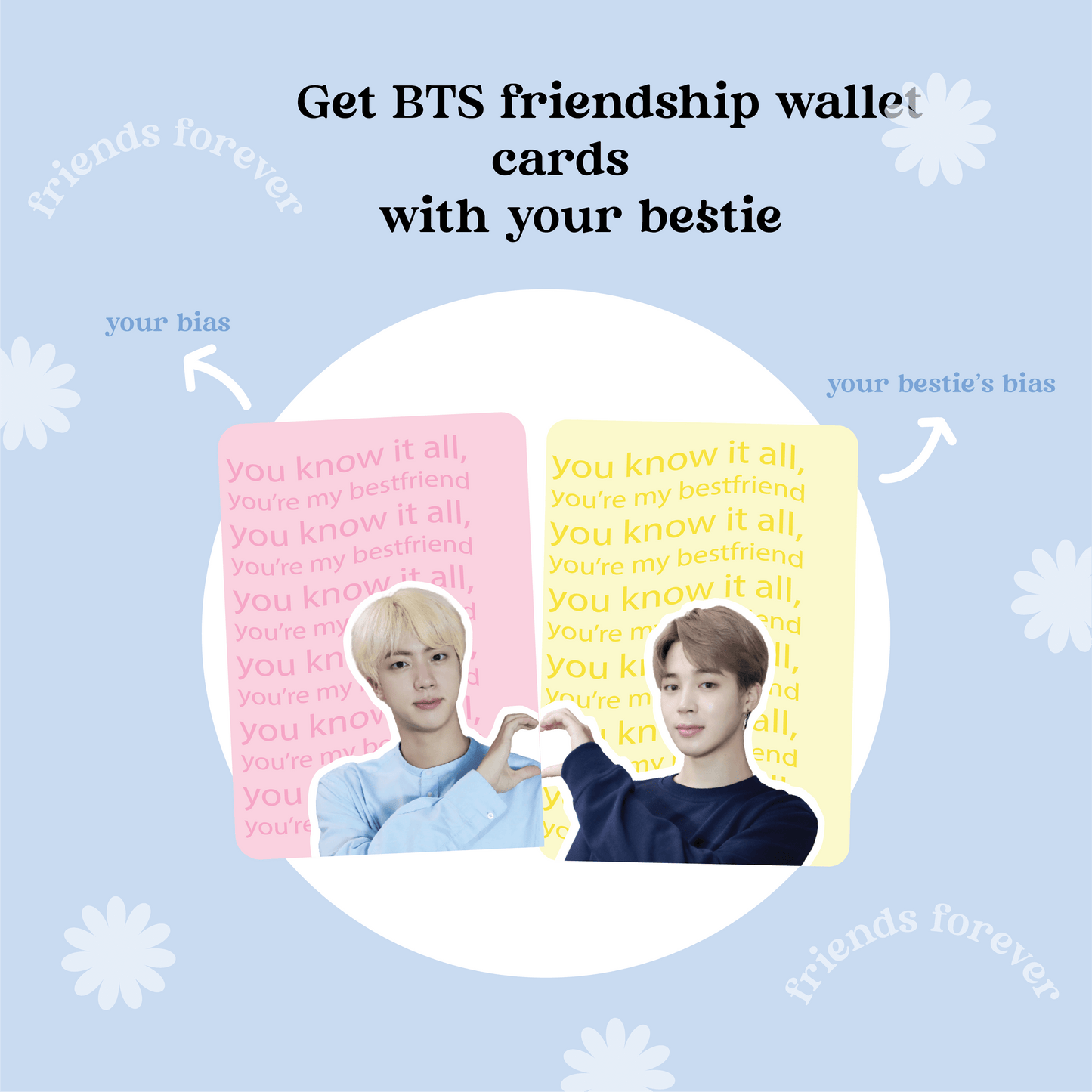 BTS Soulmate BFF Card