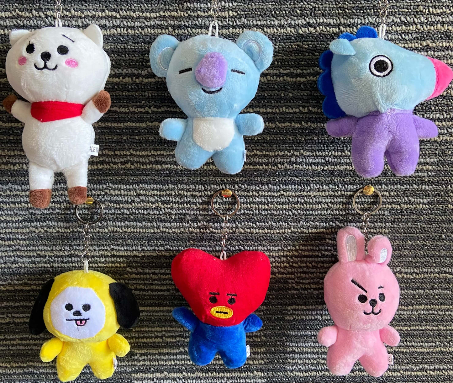 BT21 Stuffed Toy Keychain