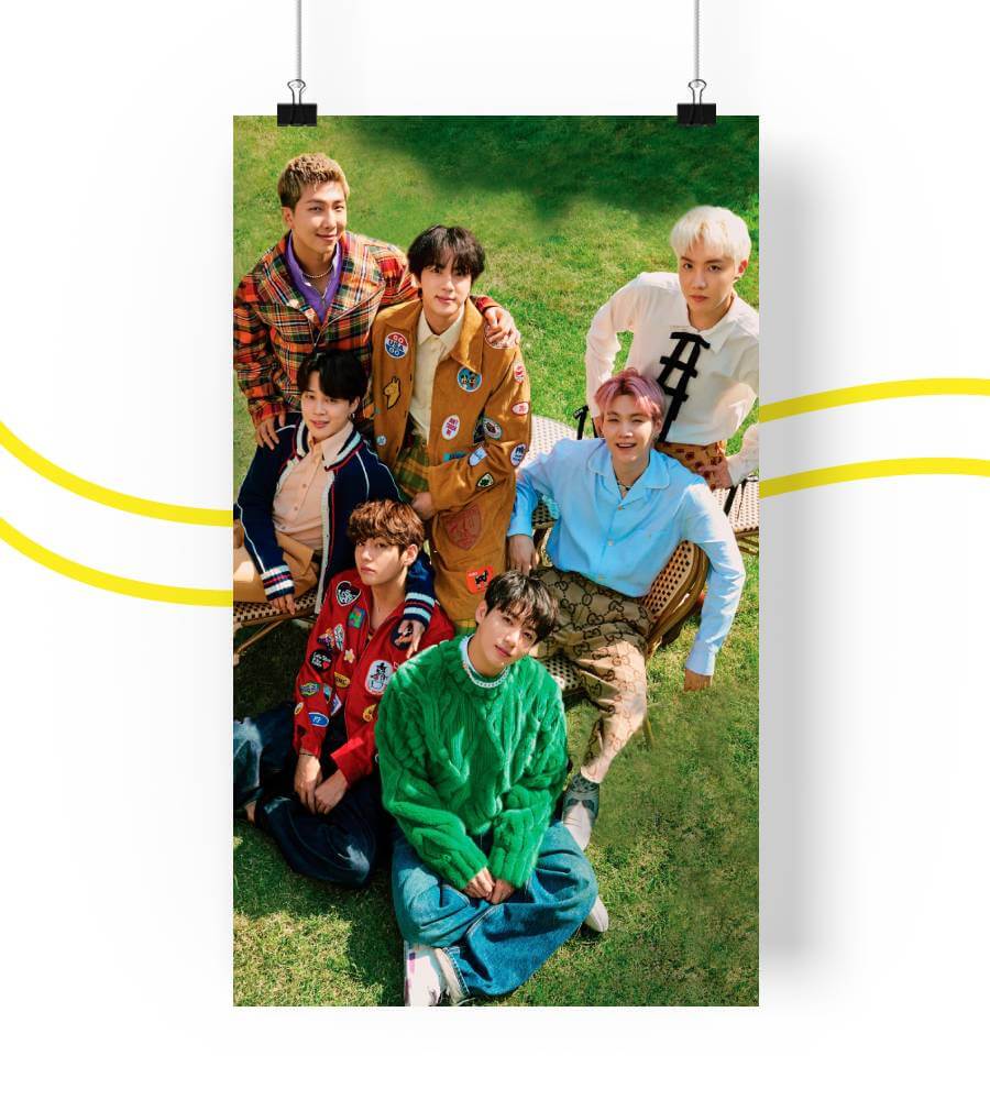 BTS OT7 Poster