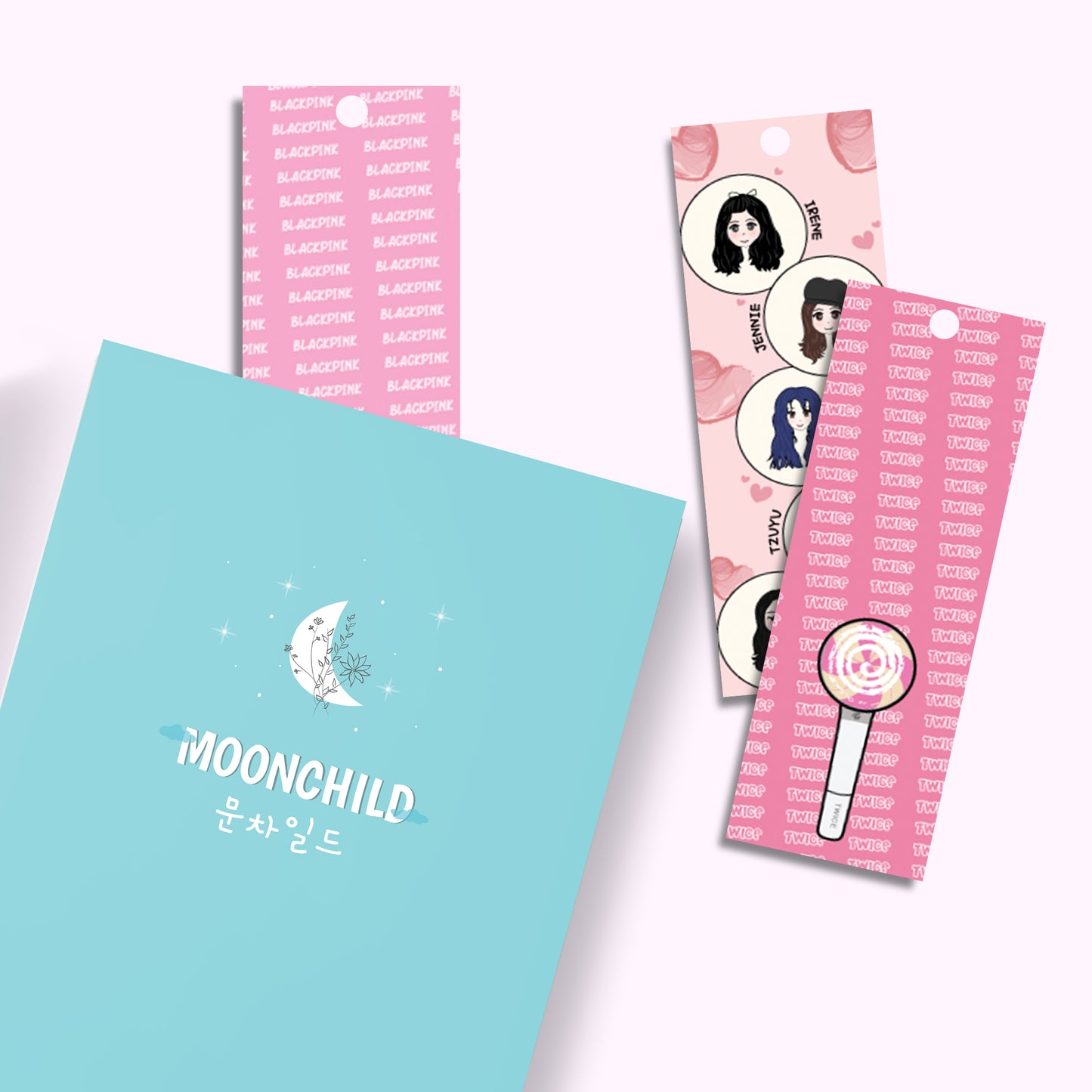 K-Pop Girl Krush Trio - Bookmark Set Of 3