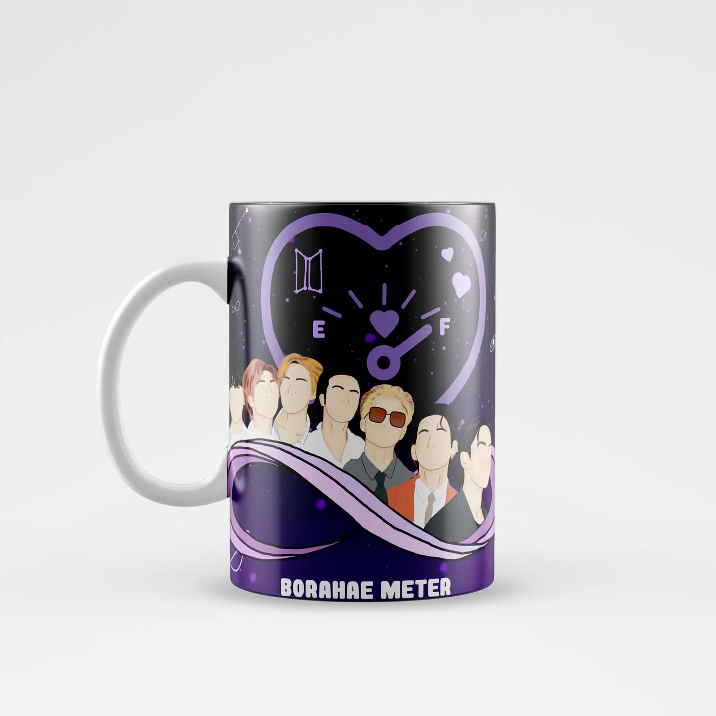 BTS Borahae Meter Mug