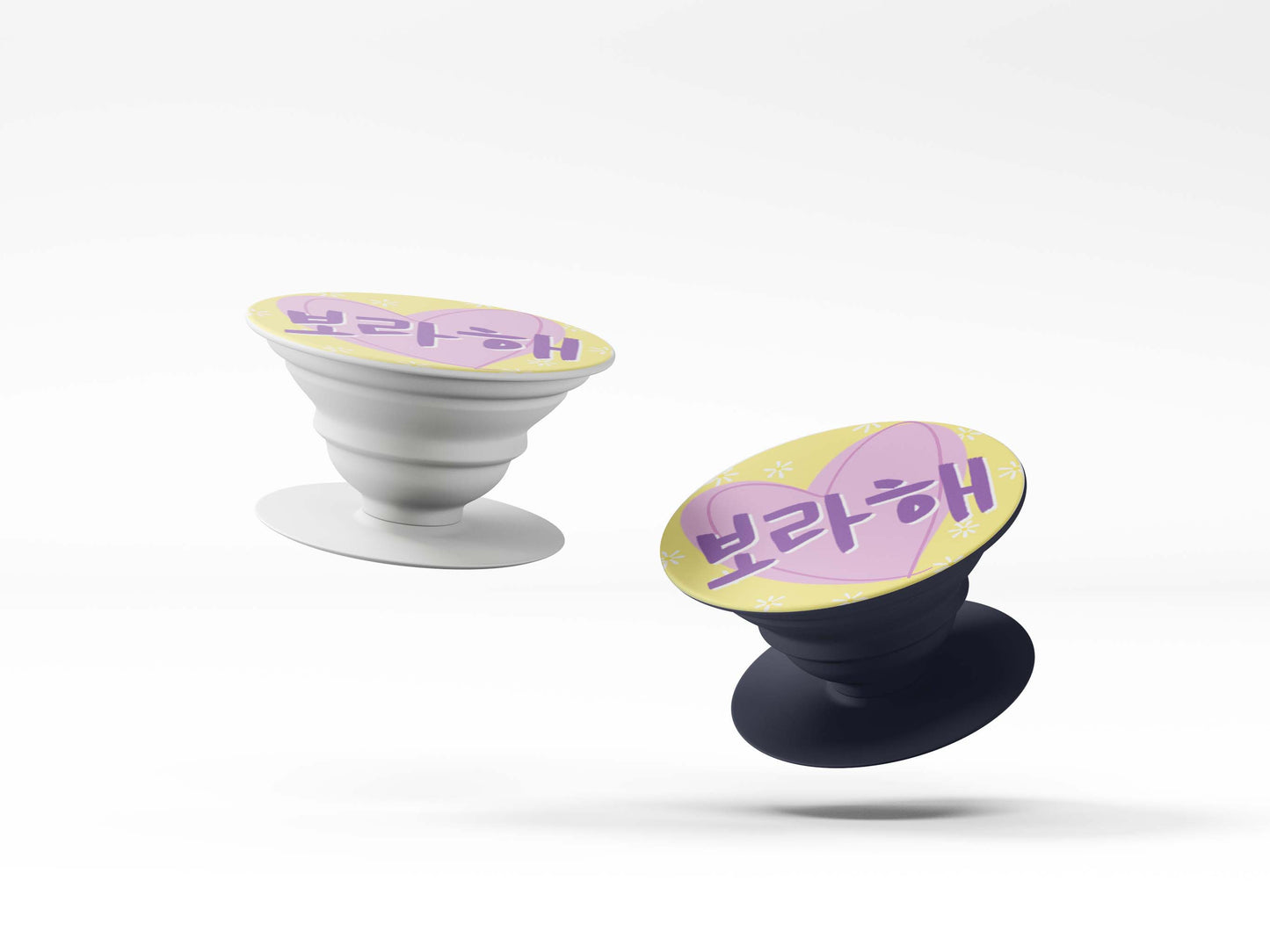 BTS Borahae (Hangul Ver) Pop Socket