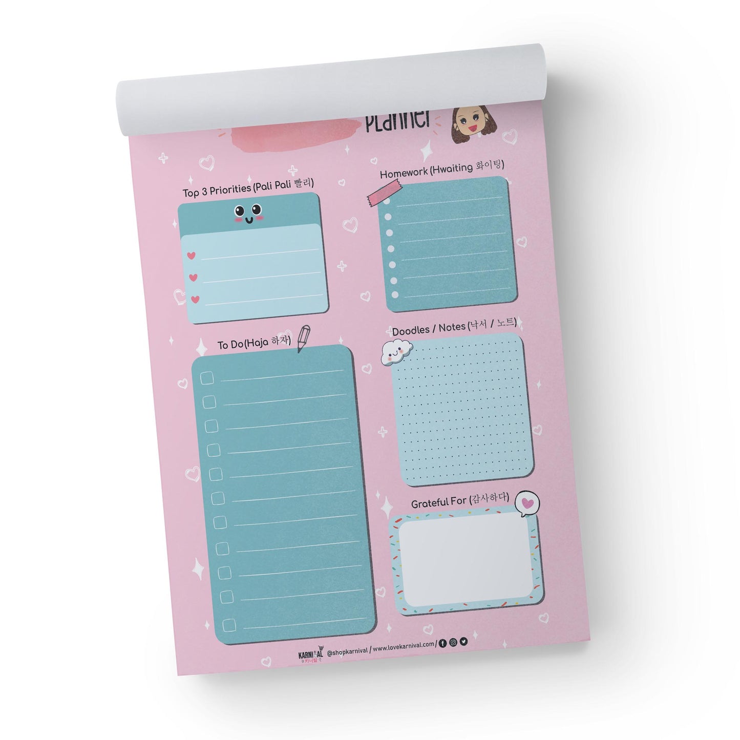 Daily Planner Notepad