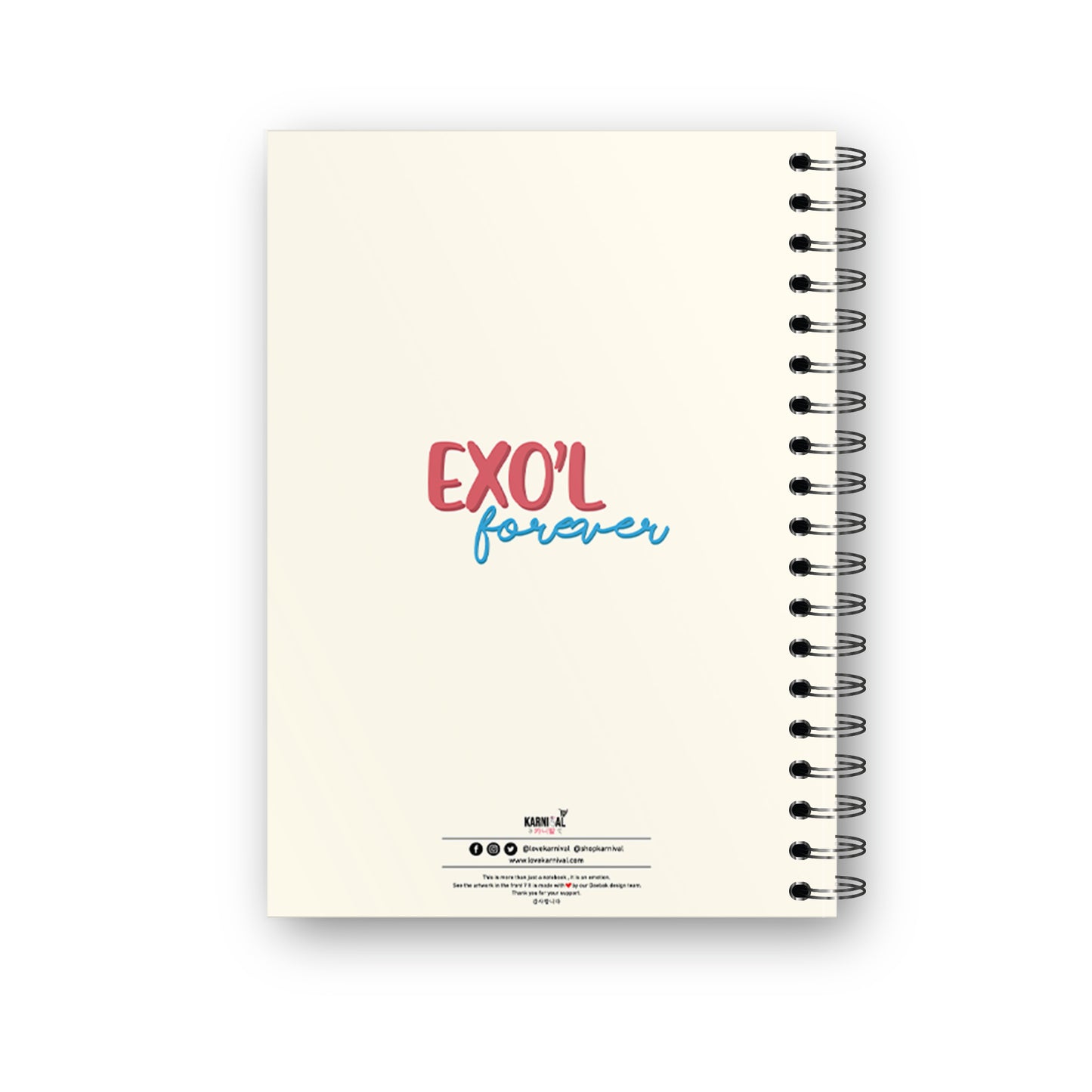 EXO'L Forever Notebook