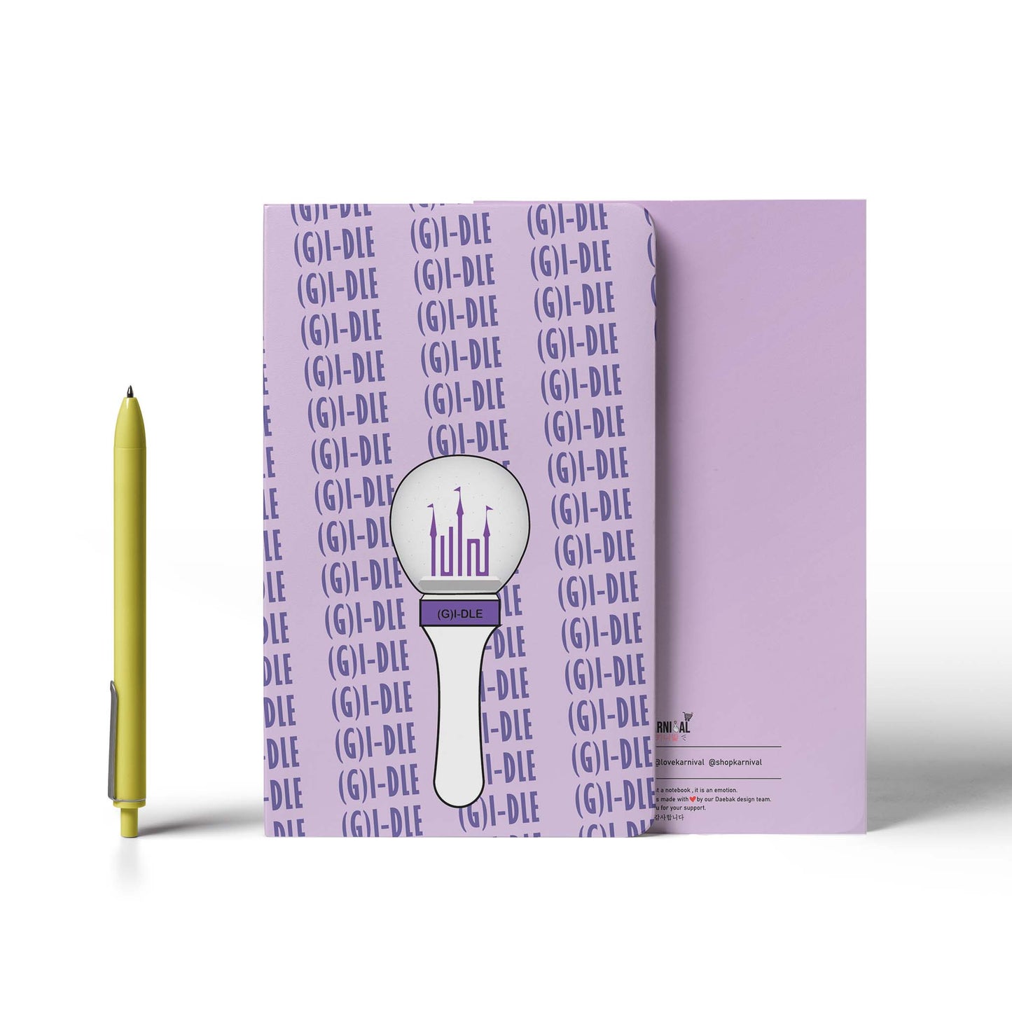 (G)I-DLE Lightstick Pocket Diary