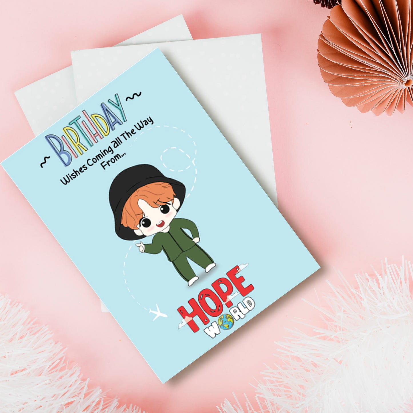 Jhope Chibi - BTS Happy Birthday Card