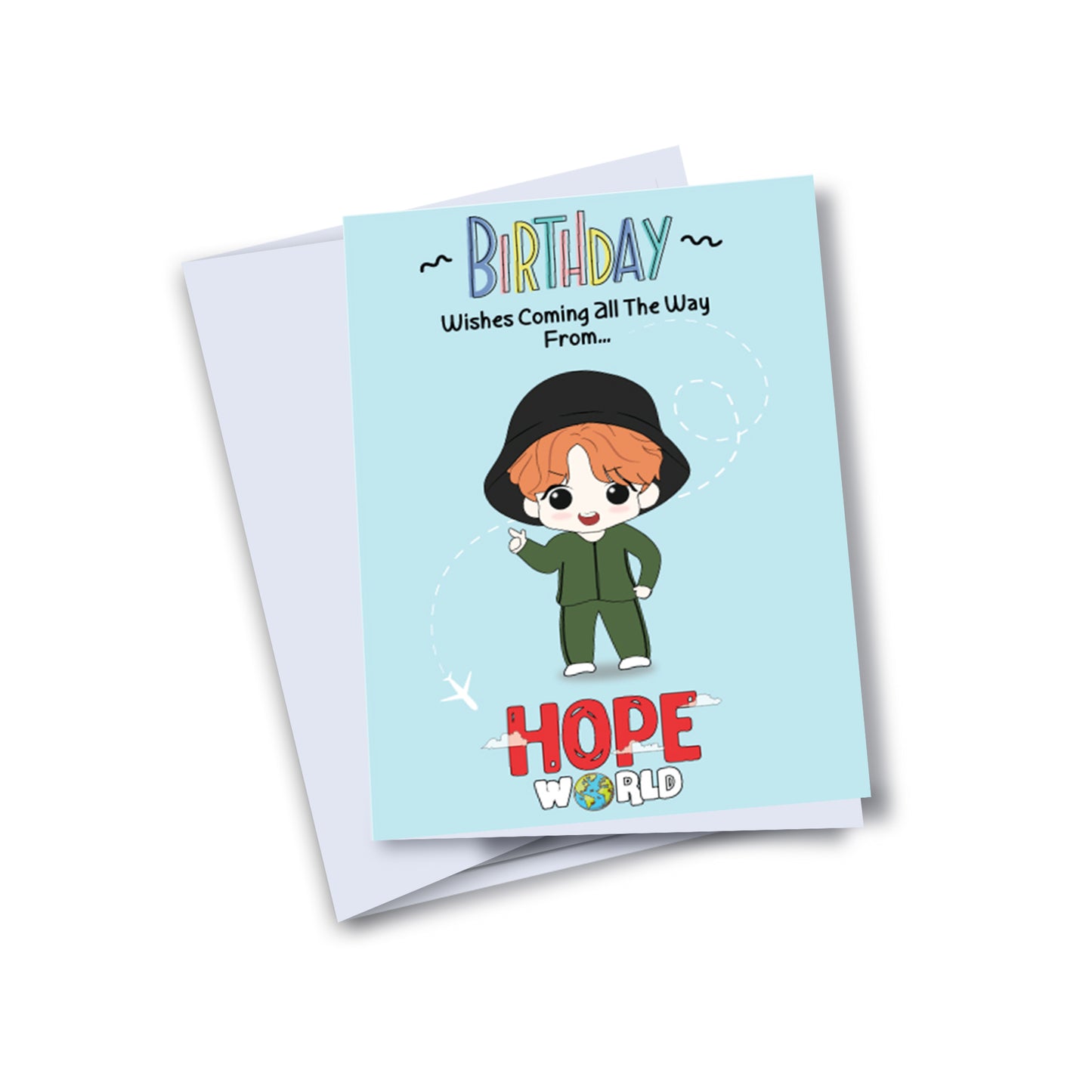 Jhope Chibi - BTS Happy Birthday Card