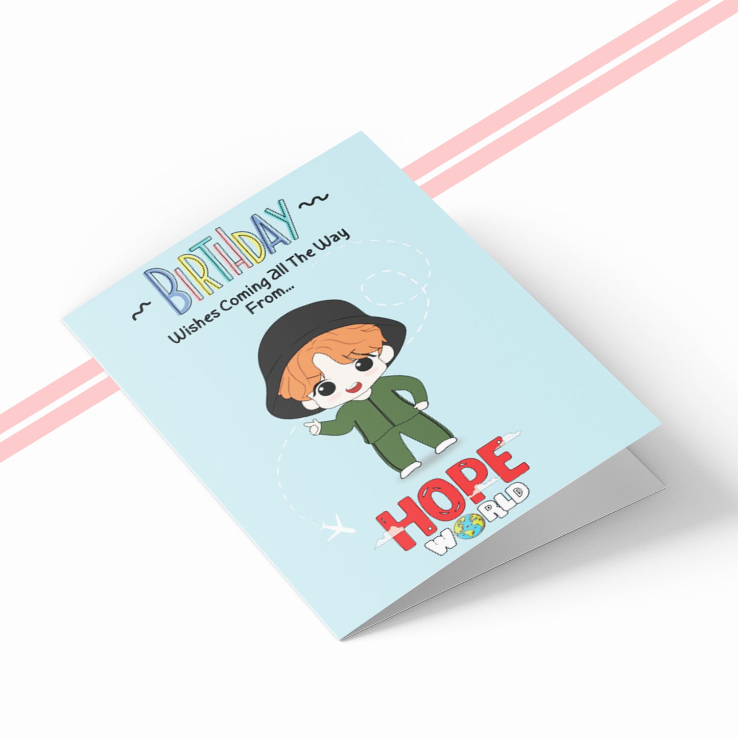 Jhope Chibi - BTS Happy Birthday Card