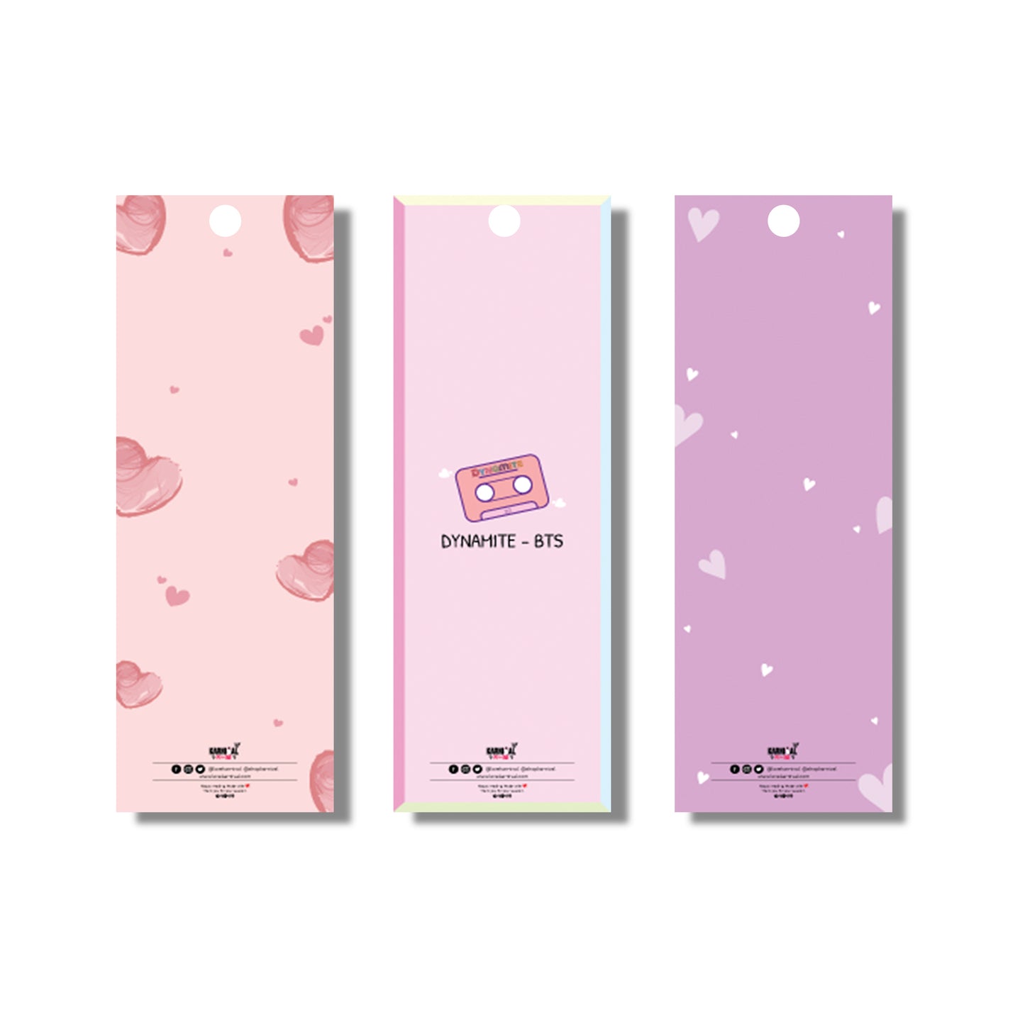 Multi Stan Fame - Bookmark Set Of 3