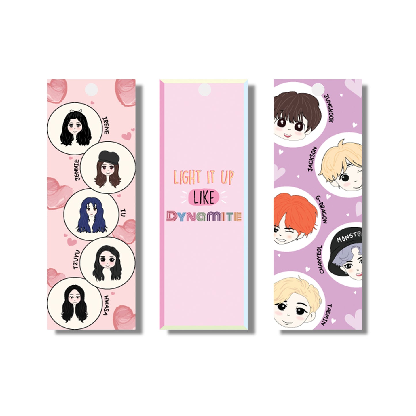 Multi Stan Fame - Bookmark Set Of 3