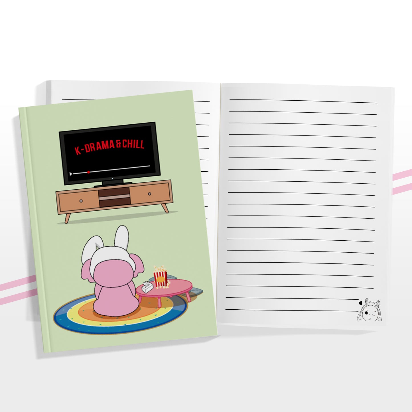 K-Drama And Chill Notebook