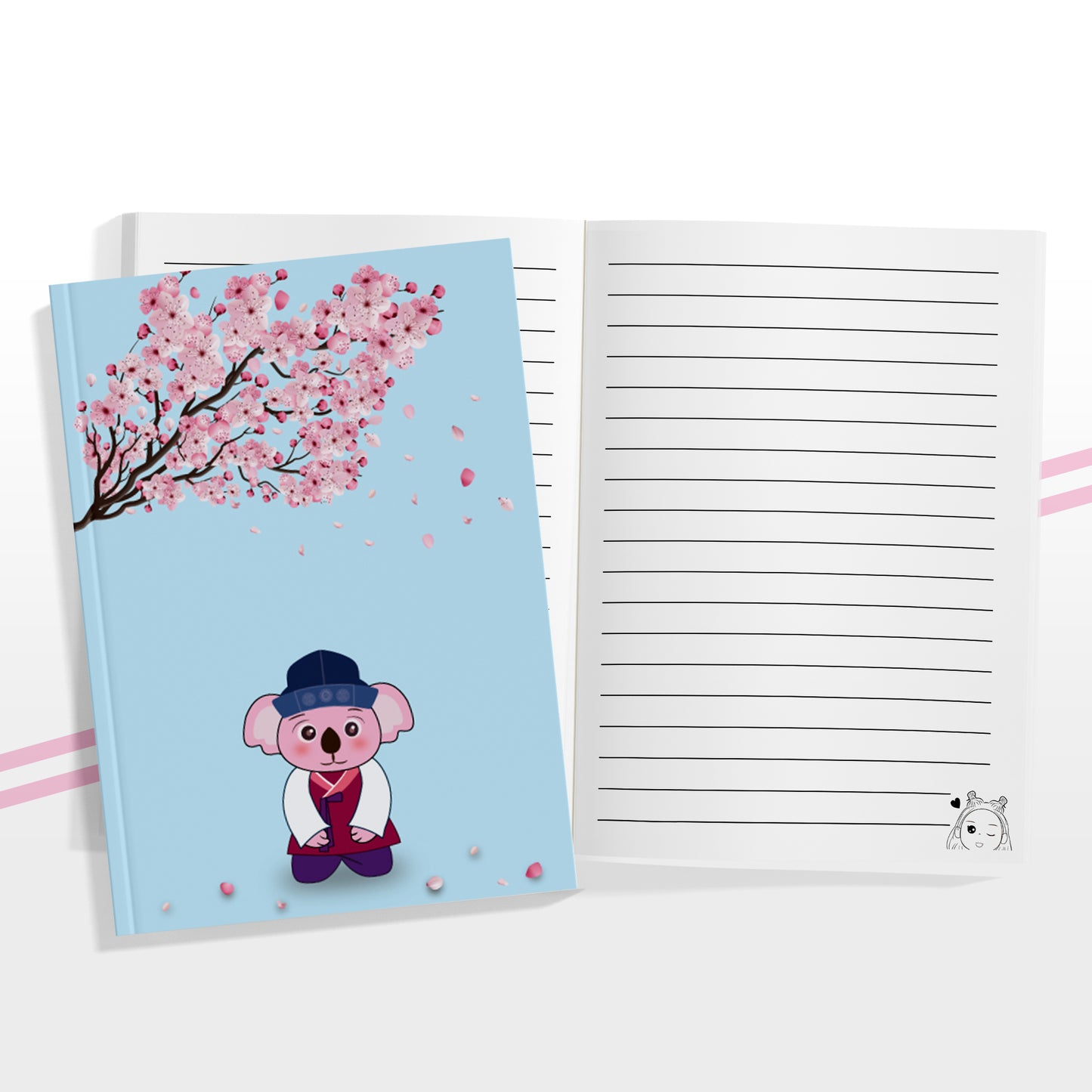 BTS x Kayola In A Korean Hanbok Notebook