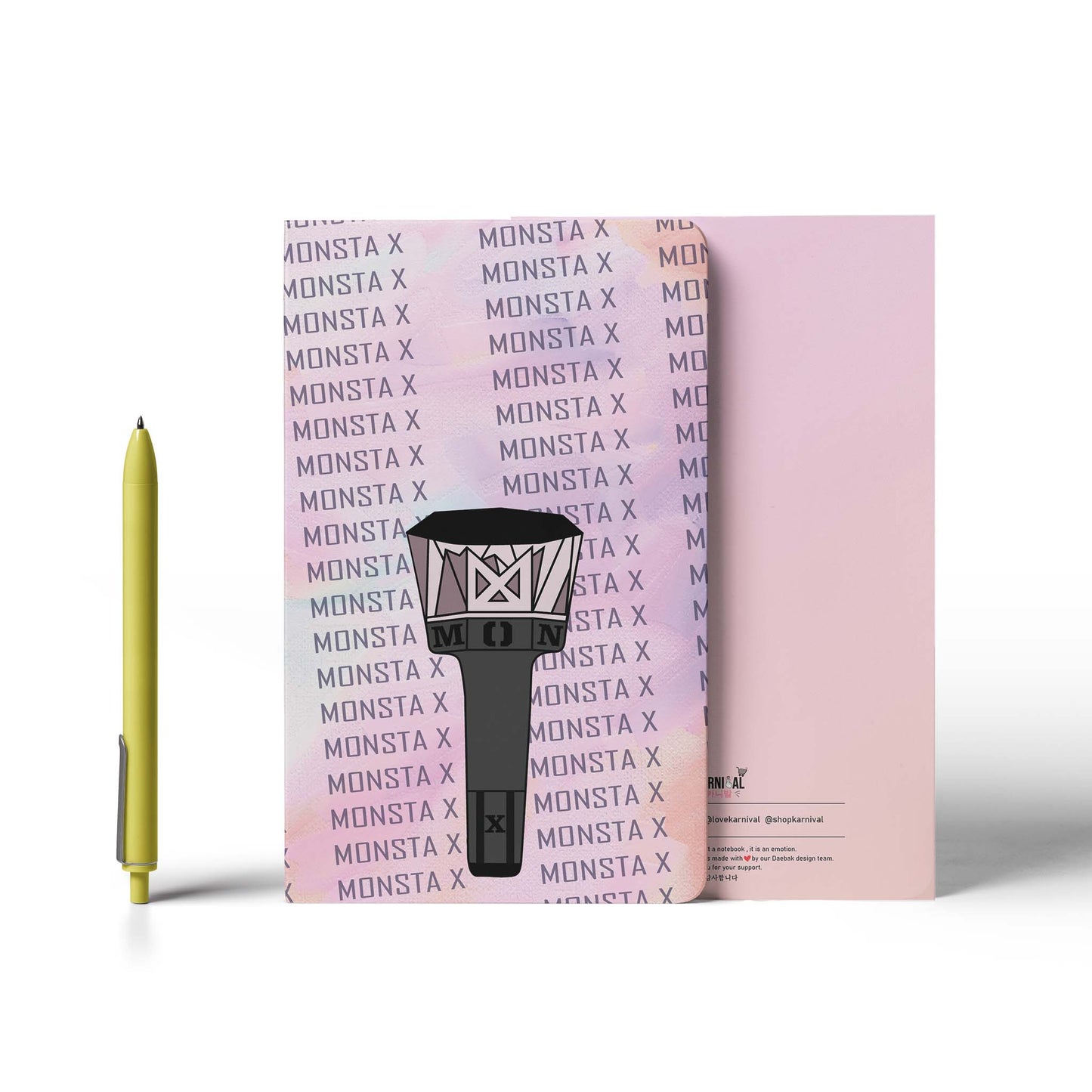 MonstaX Lightstick Pocket Diary