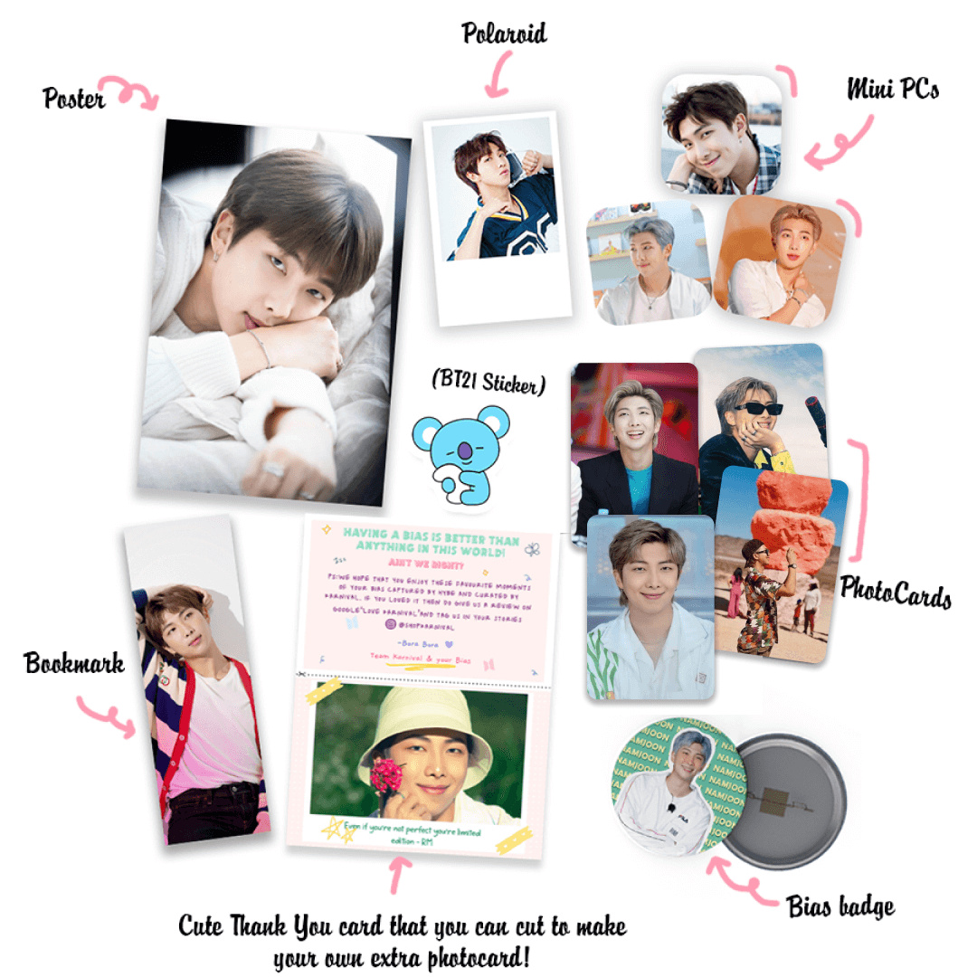 BTS Namjoon Bias Kit