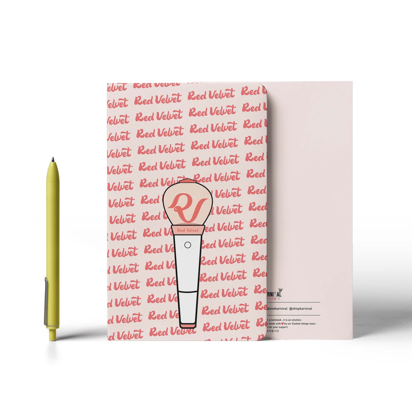 Red Velvet Lightstick Pocket Diary