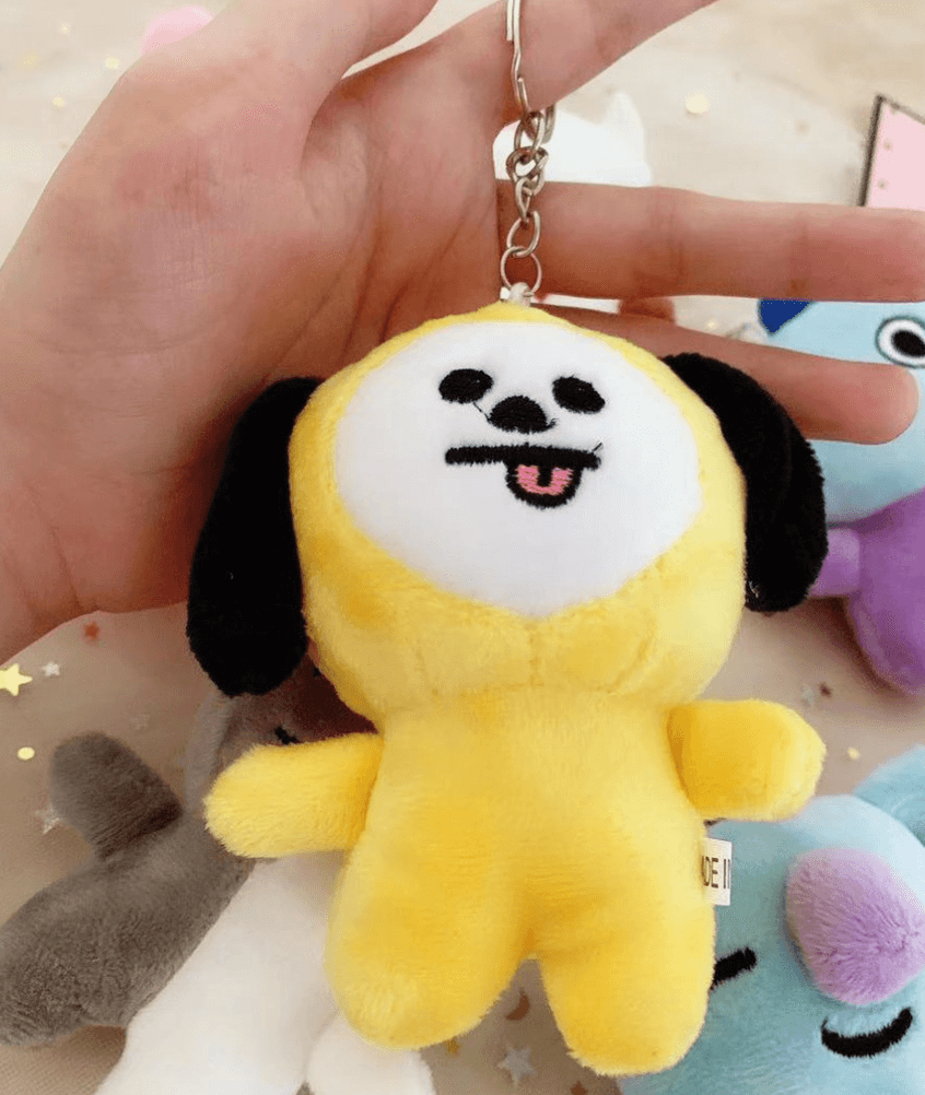 BT21 Stuffed Toy Keychain