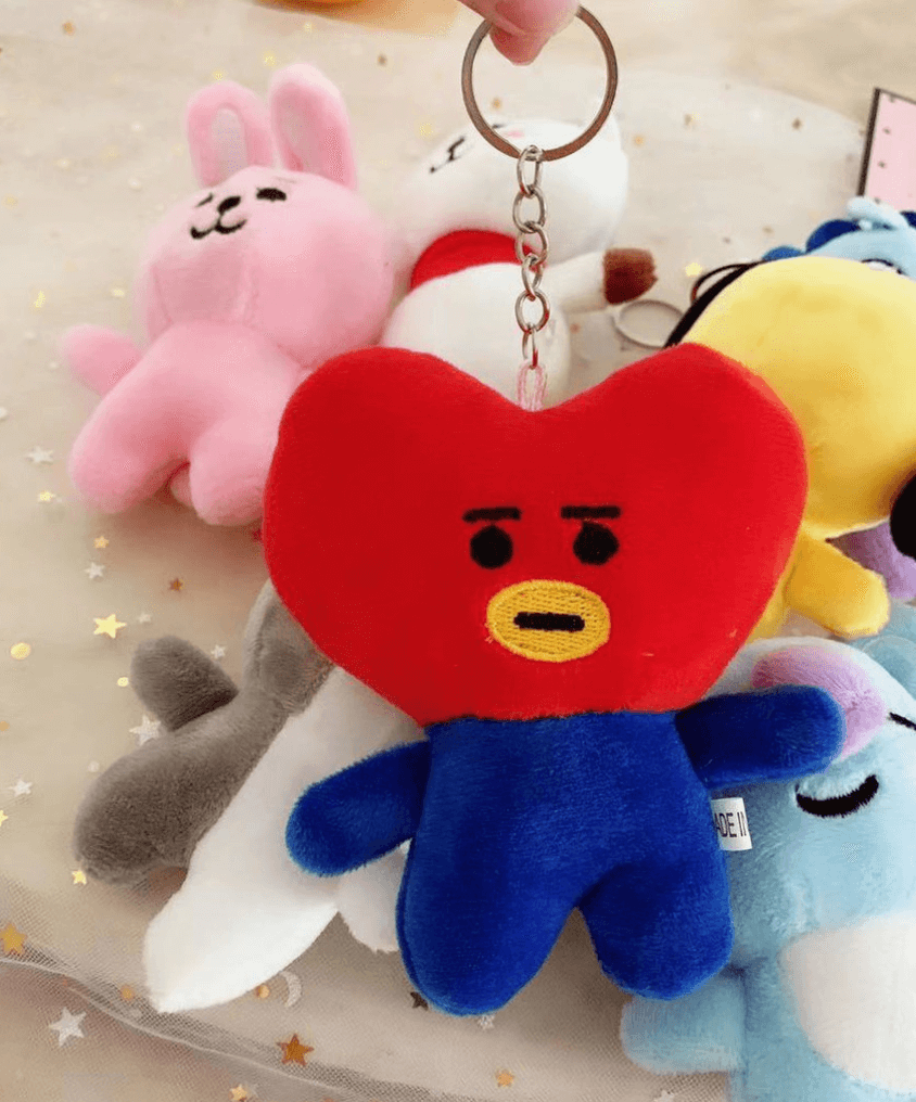 BT21 Stuffed Toy Keychain