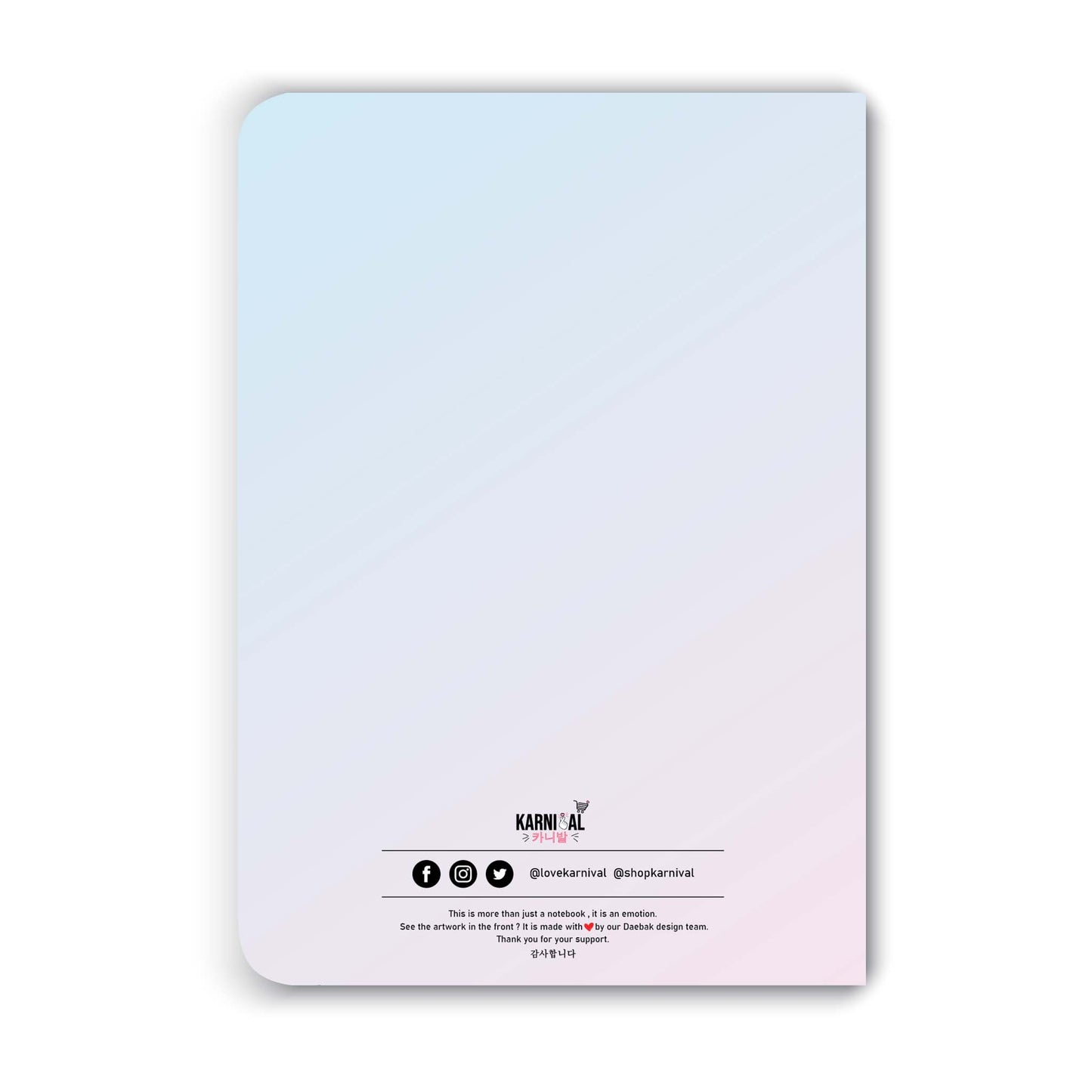 Seventeen Lightstick Pocket Diary