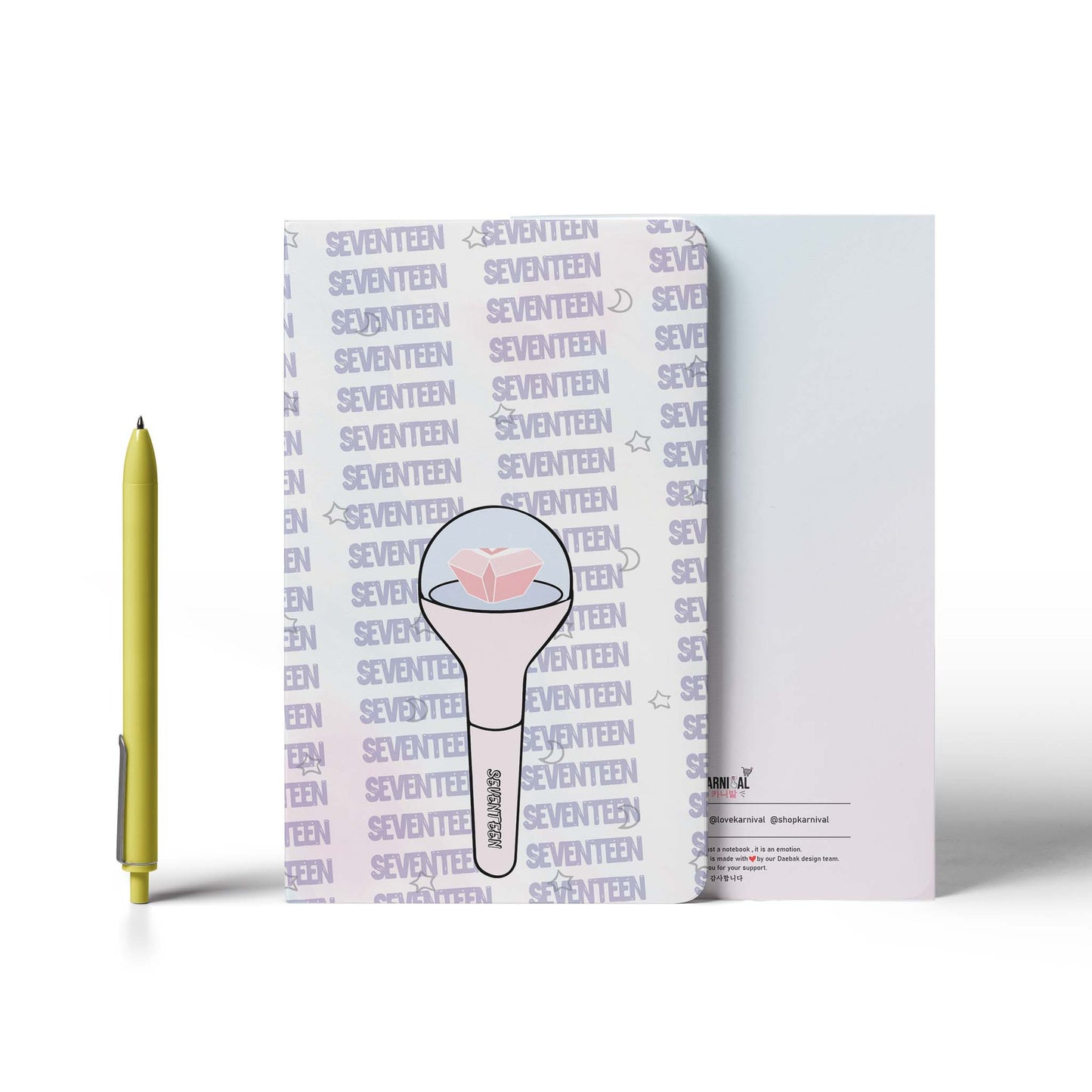 Seventeen Lightstick Pocket Diary