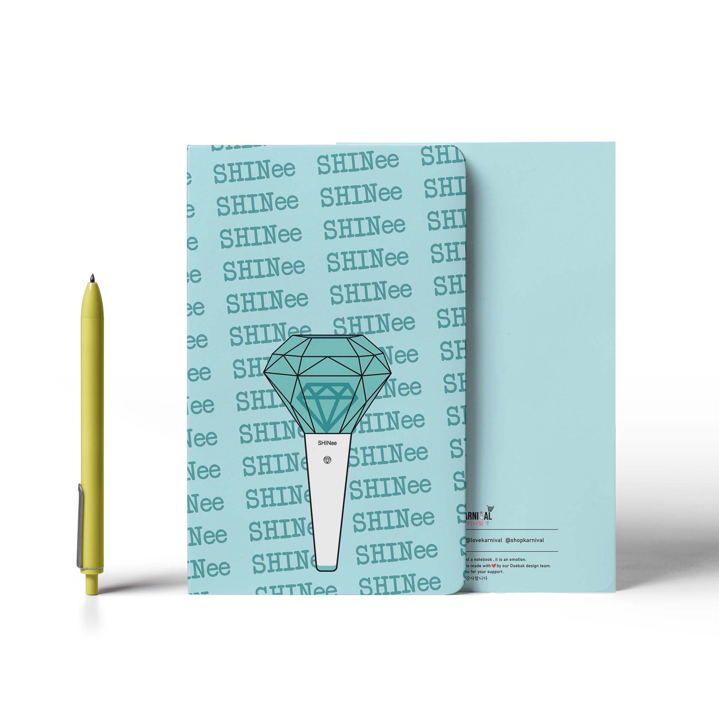 SHINee Lightstick Pocket Diary