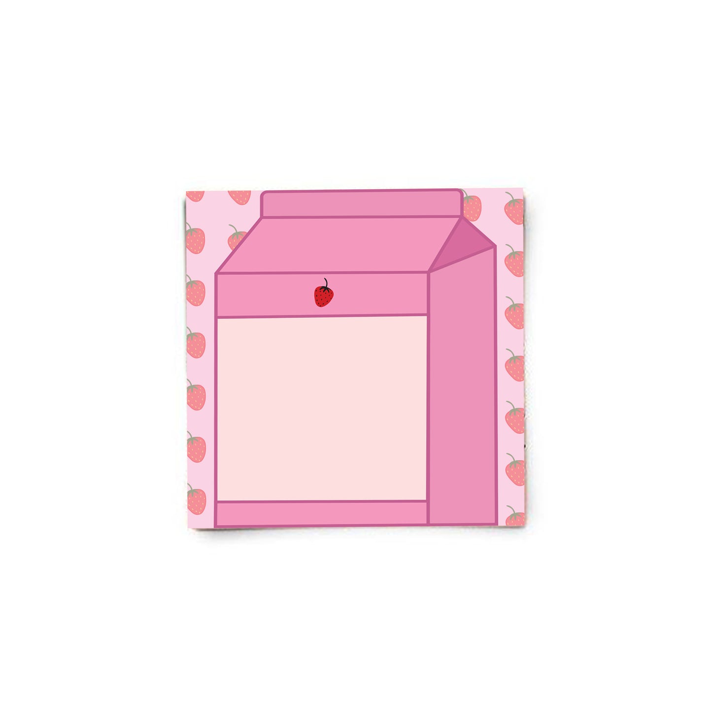 BTS Taehyung Strawberry Milk Memopad