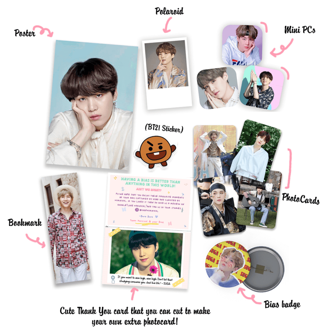 BTS Suga Bias Kit