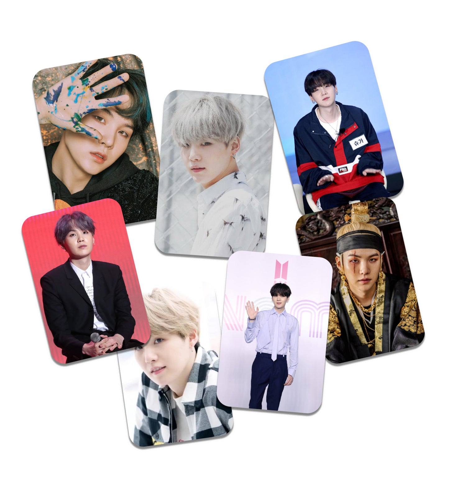 BTS Suga Boyfriend Photocards - Set of 7