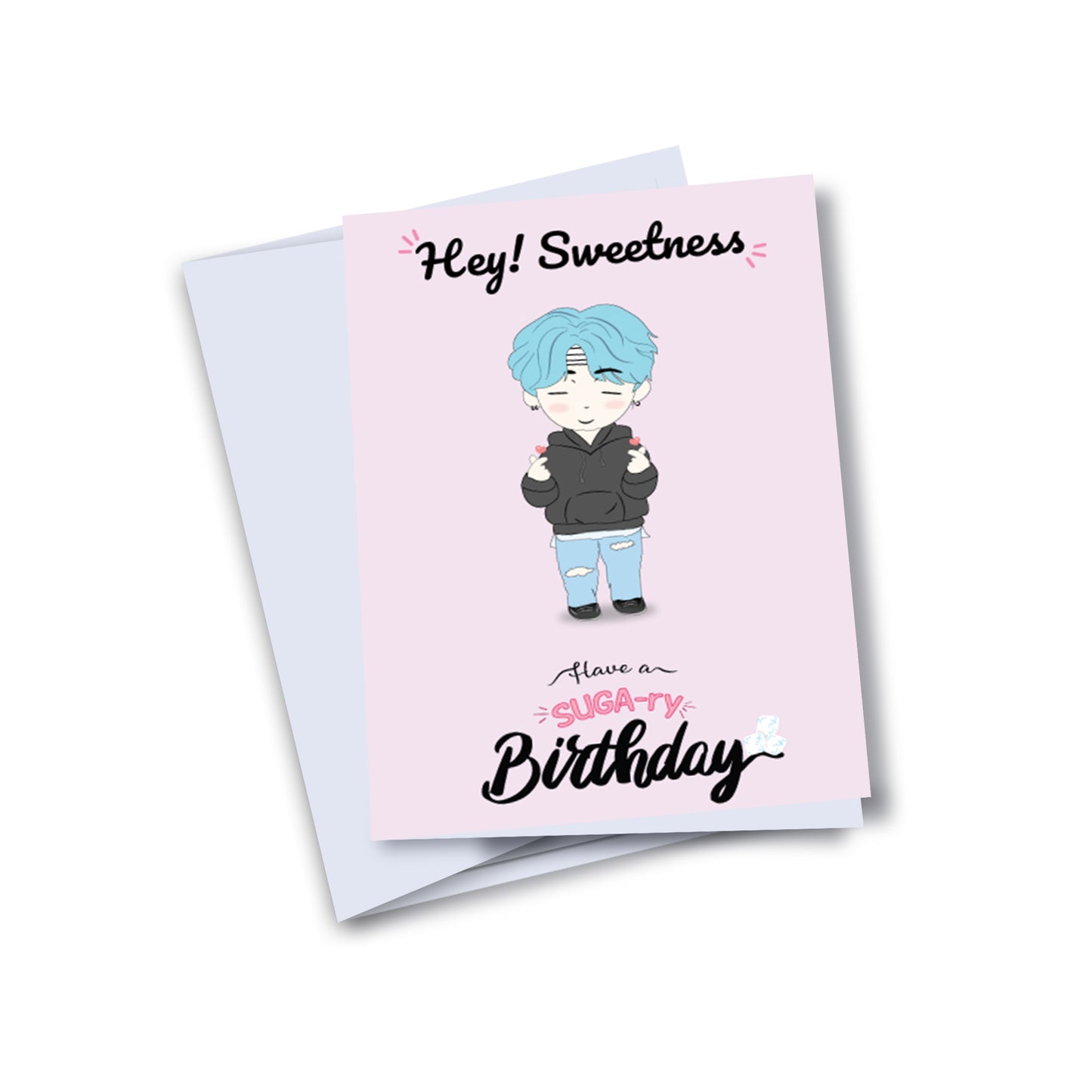 Suga - BTS Happy Birthday Card